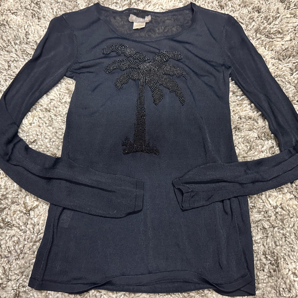 Beaded Tommy Bahama Shirt